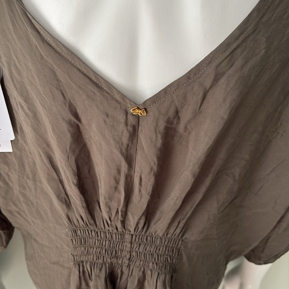 PilyQ Olive Green Swim Cover-Up - Picture 7 of 8